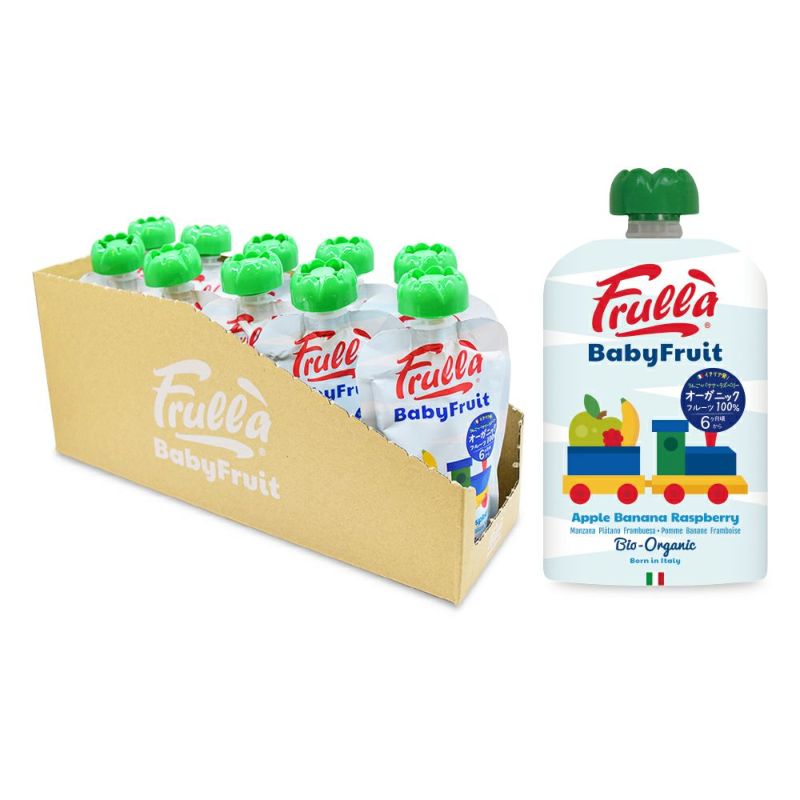 Baby Fruit アップルバナナラズベリー 10個セット natura nuova