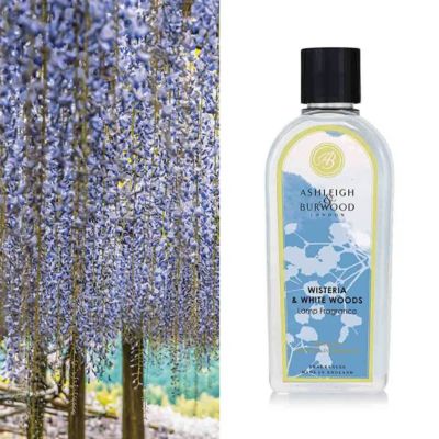 ランプフレグランス ウィステリア&ホワイトウッズ 500ml LIFE IN BLOOM